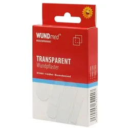 WUNDmed 20er-Pack Wundpflaster transparent transparent