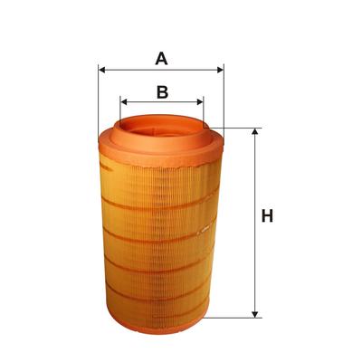 FILTRON Luftfilter am4465 230mm für MAN