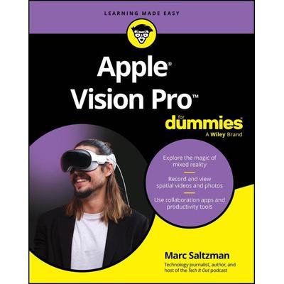 Apple Vision Pro For Dummies, Taschenbuch von Marc Saltzman, Wiley, 978-1-394-27990-6