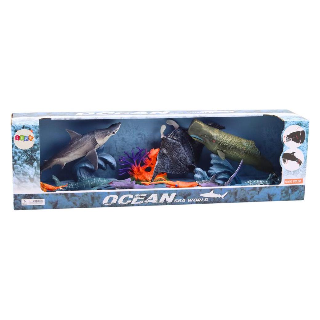 Lean Toys Leantoys Figuren Meerestiere bewegliche Elemente (66583764)
