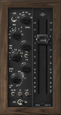 Universal Audio Helios Type 69 EQ Preamp Nat.