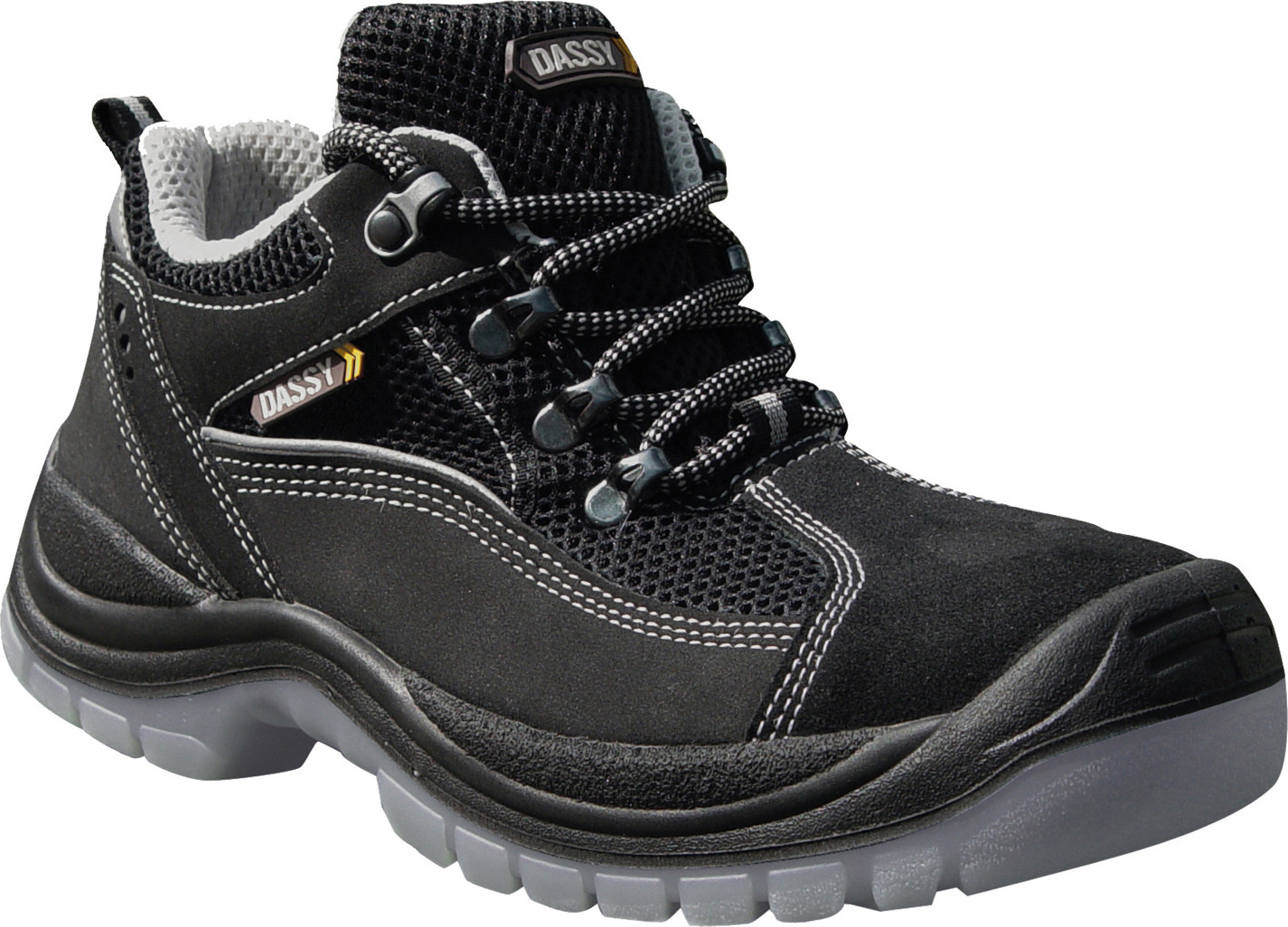 Dassy Jupiter S1P Veiligheidsschoenen, zwart, maat 39