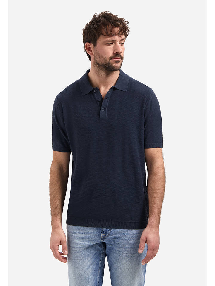 No Excess Poloshirt in Dunkelblau - XL