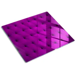 GLASPLATTE 60x52 cm Samtwand