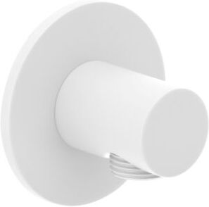 Herzbach Deep White Brauseanschlussbogen 23.995100.1.07 weiß matt