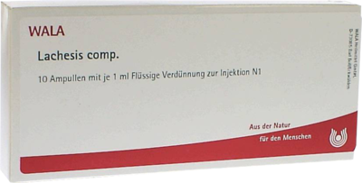 WALA Heilmittel GmbH LACHESIS COMP.Ampullen 10X1 ml 01751642