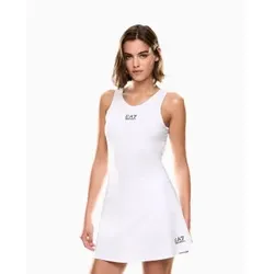 EA7 für Damen. 7W000507_AF14524 Tennis-Pro-Rock weiß (S), Lässig, Sportlich, Sportbekleidung, Multisport, Polyester