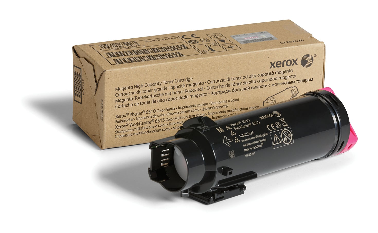 Xerox Phaser tonercartridge magenta HC 106R03478