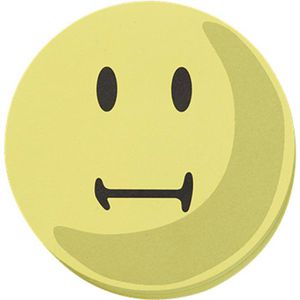 Franken UMZ 10 S2 Moderationskarten rund neutral, 100 Stück
