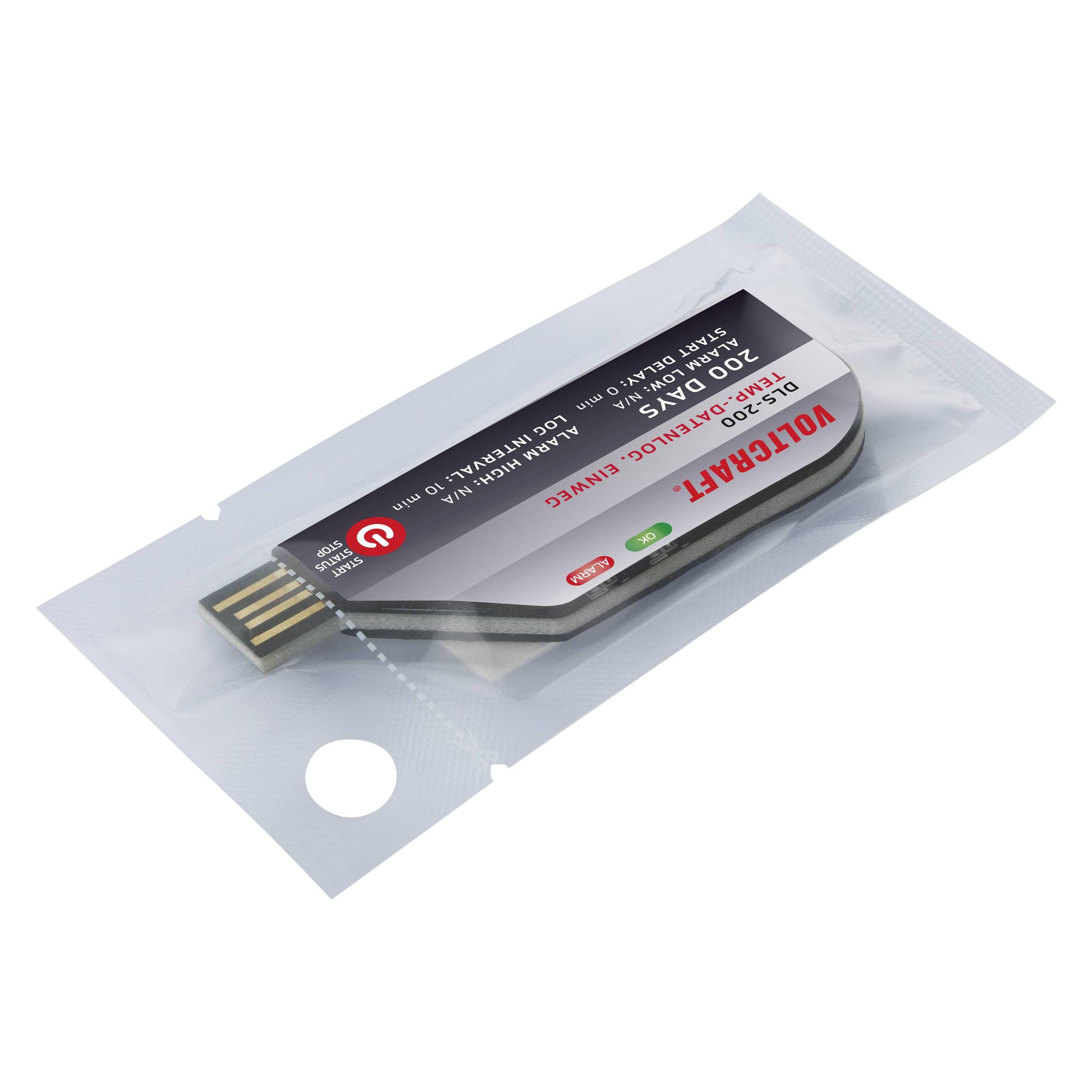 Voltcraft DLS-200 Temperatur-Datenlogger Einweg (VC-11576730)