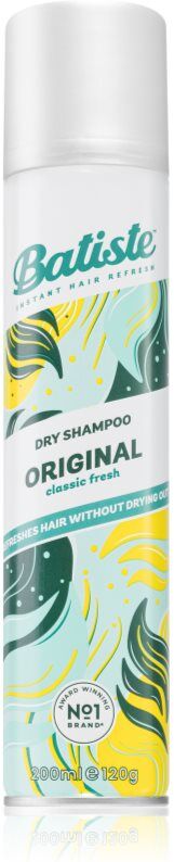 Batiste Original shampoing sec rafraîchissant pour absorber l'excès de sébum 200 ml