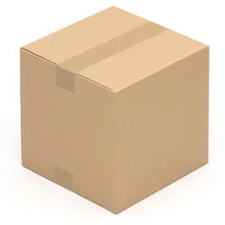 KK Verpackungen 500 x Kartons 250x250x250 - Versandkartons braun -Faltkartons 1 wellig