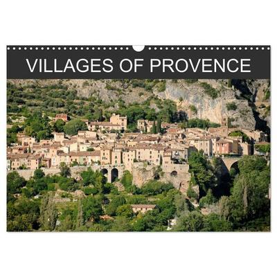 Villages of Provence (Wall Calendar 2026 DIN A3 landscape), CALVENDO 12 Month Wall Calendar