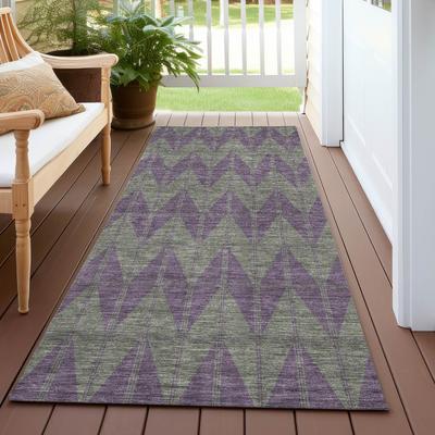 Addison Rugs Machine Washable Indoor/ Outdoor Modern Zeke Chantille Rug