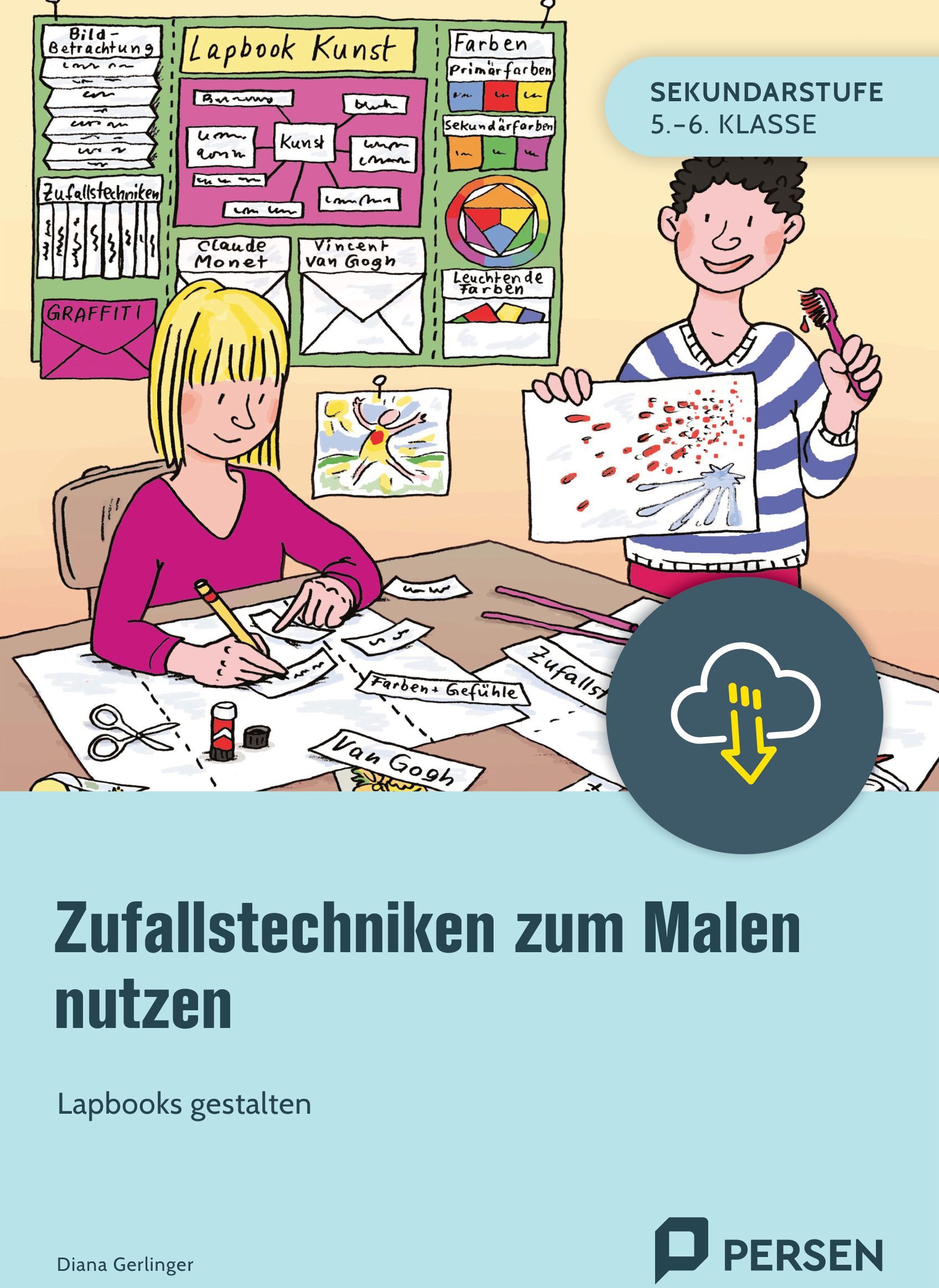 Persen Verlag Zufallstechniken zum Malen nutzen