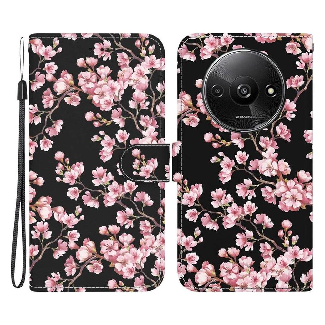 Cover-Discount Xiaomi Redmi A3 - Tasche Hülle mit Blüten Motiv (Xiaomi Redmi A3) (53629584)