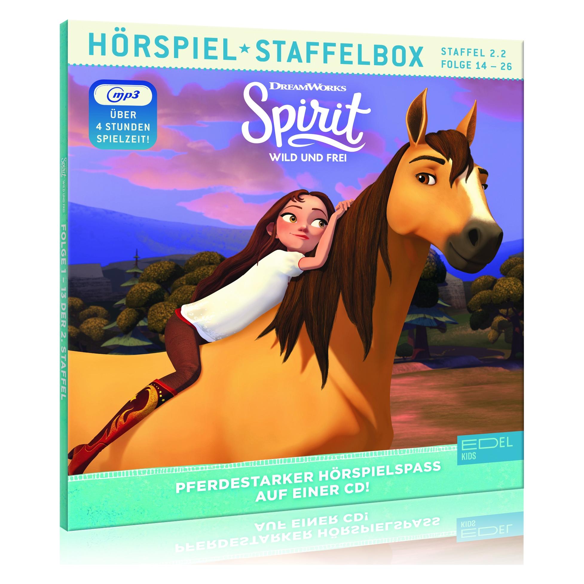 Edel:Kids Spirit - Staffelbox 22 (Staffel 2, Folge 14-26) (mp3) (0217339KID)