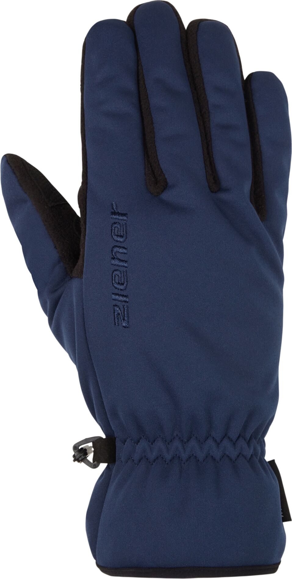 Multisporthandschuhe ZIENER "IMPORT-Z glove man", Herren, Gr. 7.5, blau (schwarz navy), Polyester, Handschuhe Multisporthandschuhe schwarz navy 7.5