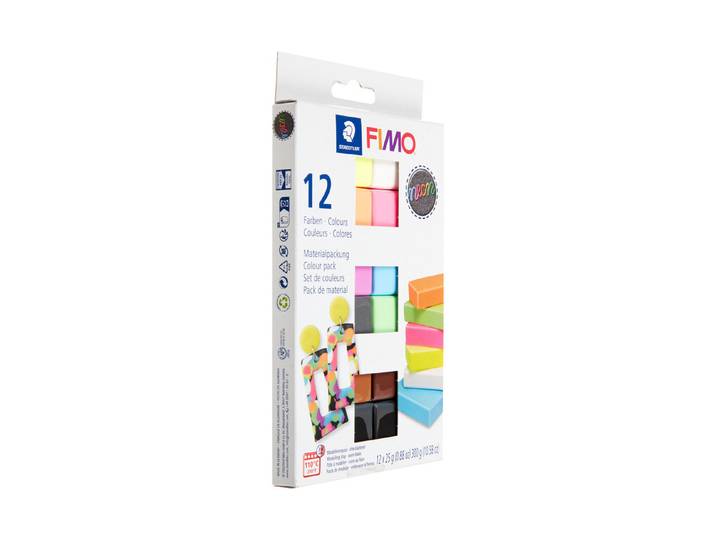 Fimo effect neon Colour Pack 12x25g 12