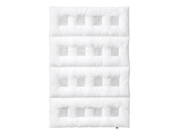 Couette en duvet medium 155 x 220cm Blanc Coton