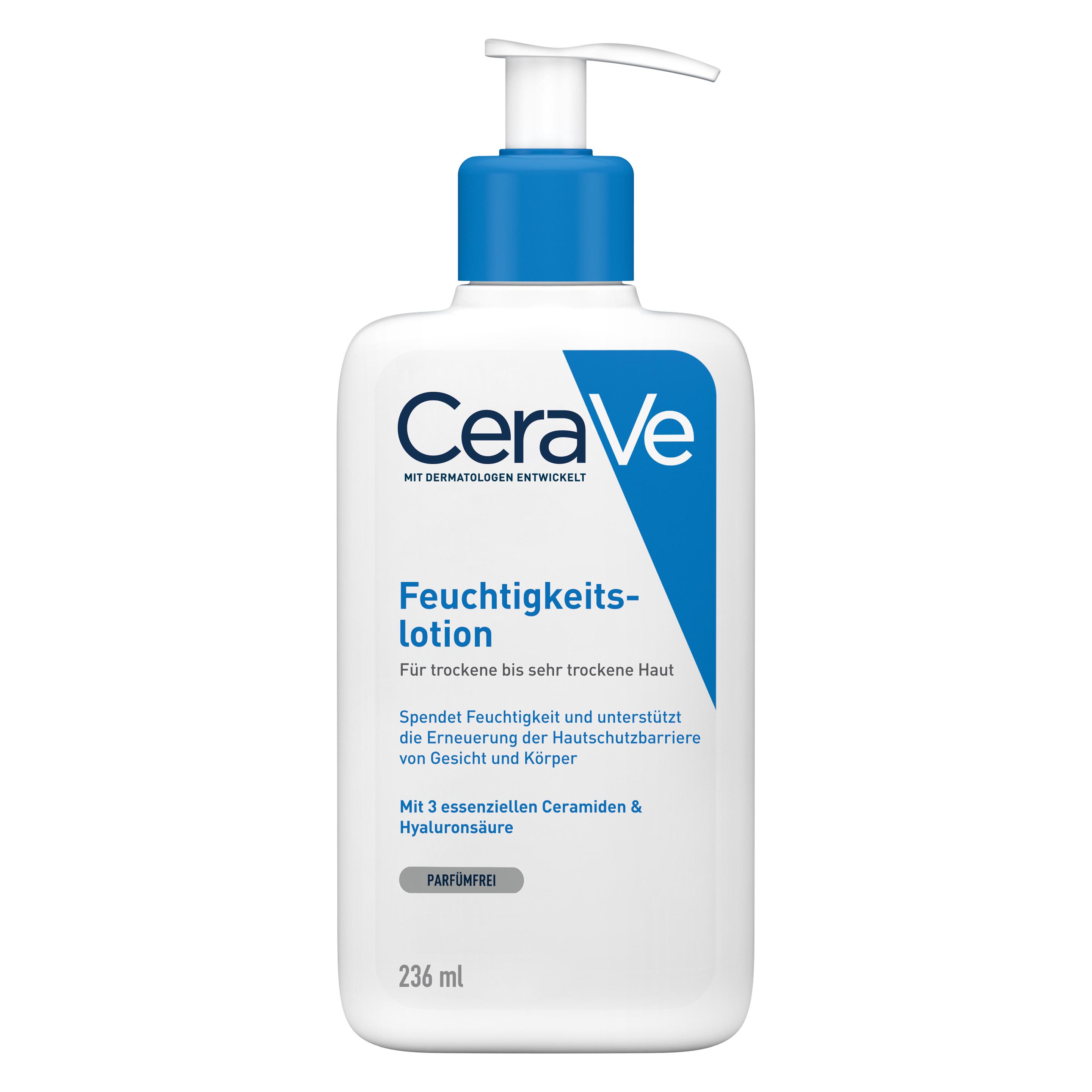 CeraVe Feuchtigkeitslotion (Körperlotion, 236 ml) (044060)