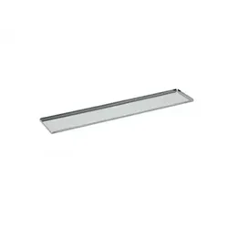 Backform für Riegel, 50 x 10 x 1 cm, 18/0, hochglanzpoliert