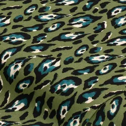 Viskose-Blusenstoff/Twill "Leo", grün-color