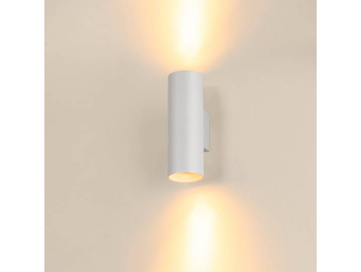 Asto Tube 2 Applique Murale White - SLV - Salon / séjour - Moderne - Métal - Multi-ampoules