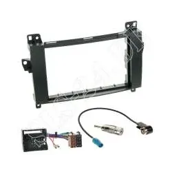 Autoradio 2-DIN Einbaurahmen Radioblende+Adapterkabel Einbauset für MERCEDES ...