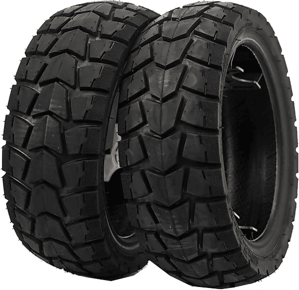 Accesorio patinete eléctrico - smartGyro DualGrip 1, Pack de Dos Cubiertas, Para Speedway, Rockway, Crossover y versiones PRO, Negro