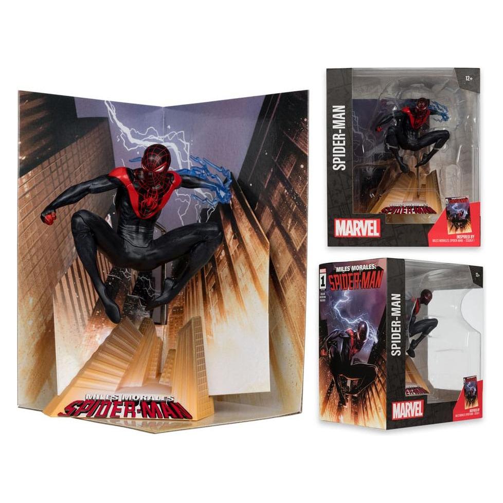 McFarlane Marvel Collection PVC Statue 1/10 Spider-Man (Miles Morales: Spider-Man #1) 13 cm (52268973)
