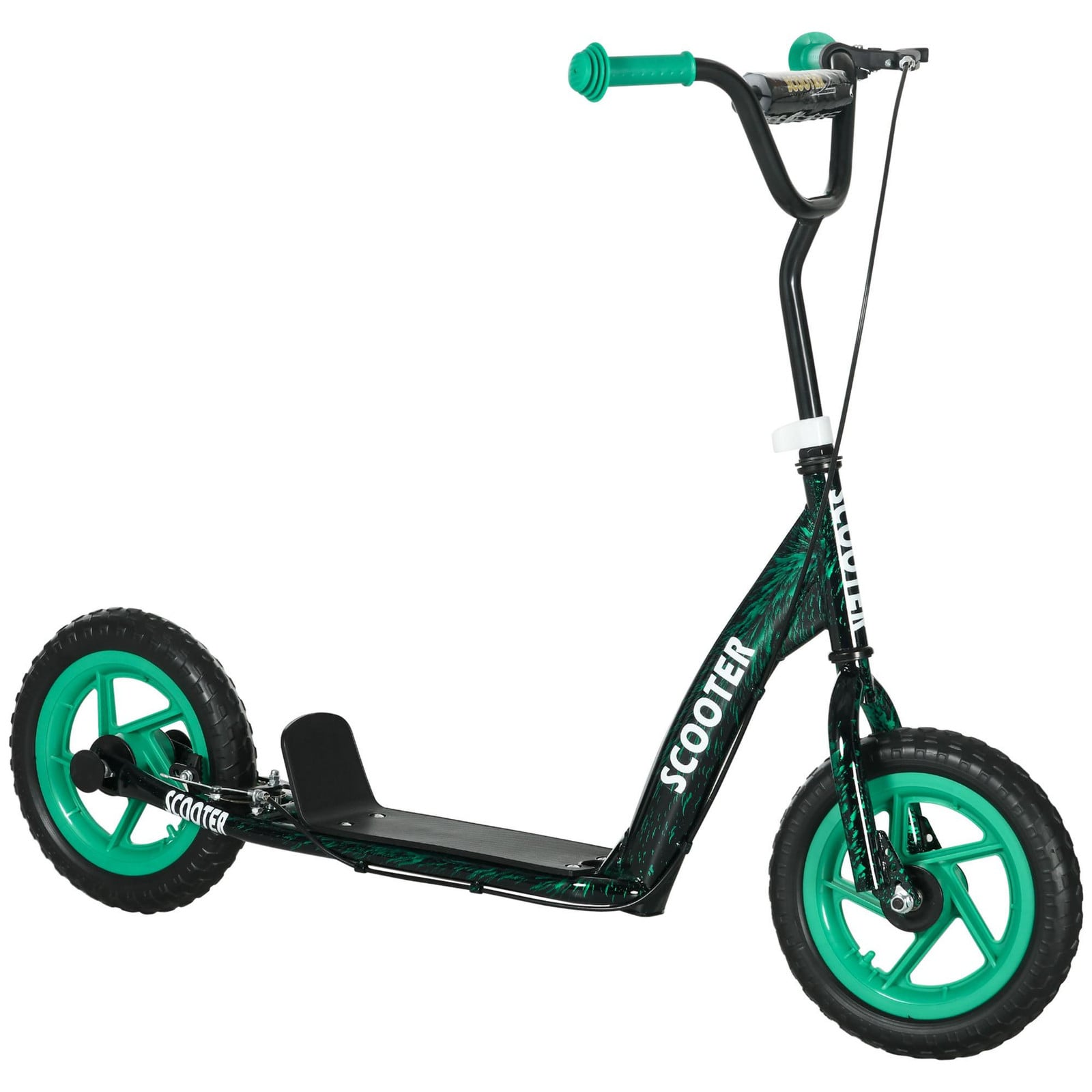 AIYAPLAY Kinderloopfiets met verstelbaar stuur en grote wielen