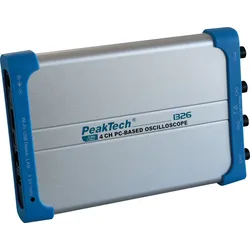 PEAKTECH 1326 - USB-Oszilloskop, 70 MHz, 4 Kanäle