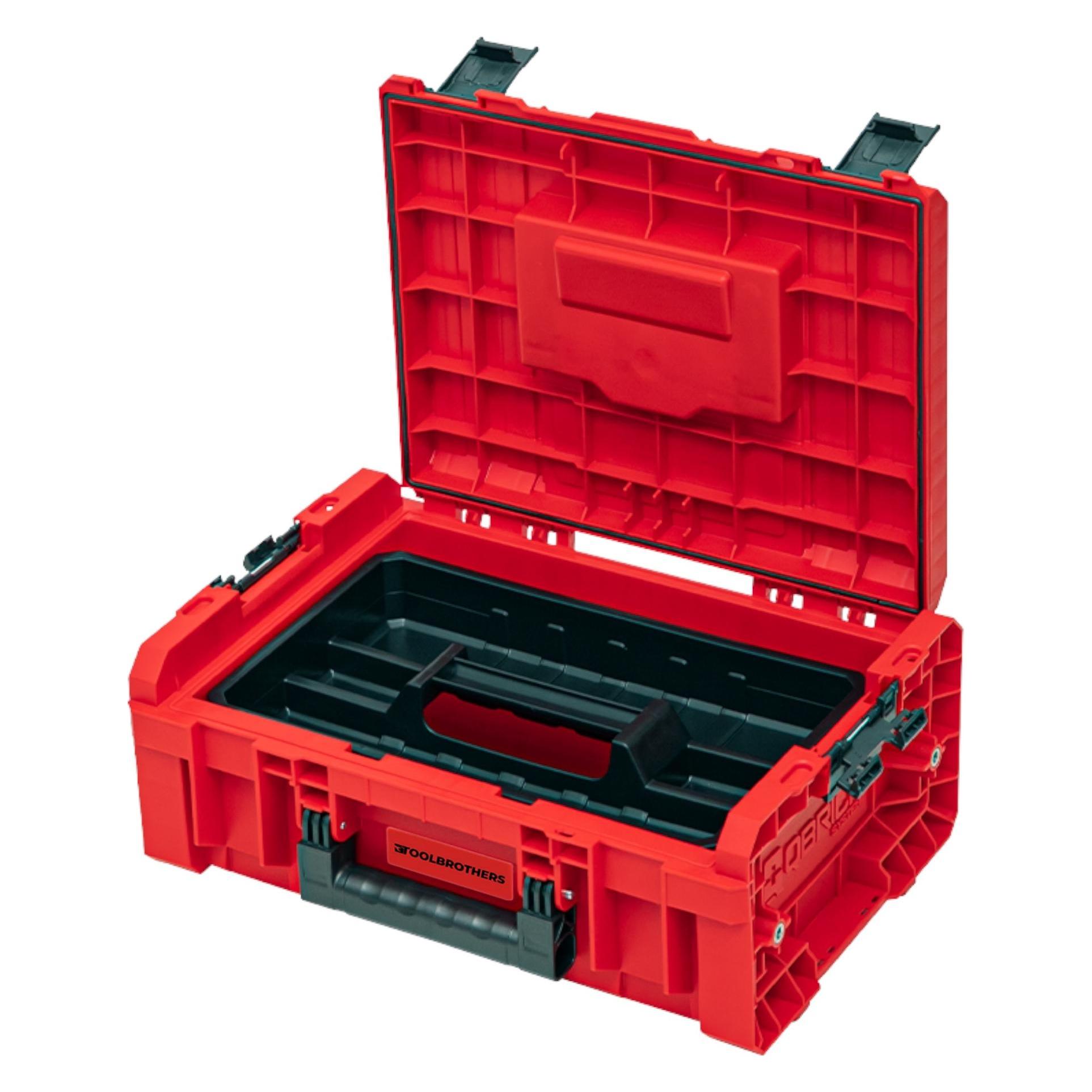 Tool Brothers Toolbrothers RHINO PRO Technik Case 2.0 RED ULTRA HD Custom Werkzeugkoffer 450 x 332 x 171 mm 12 l (40299146)