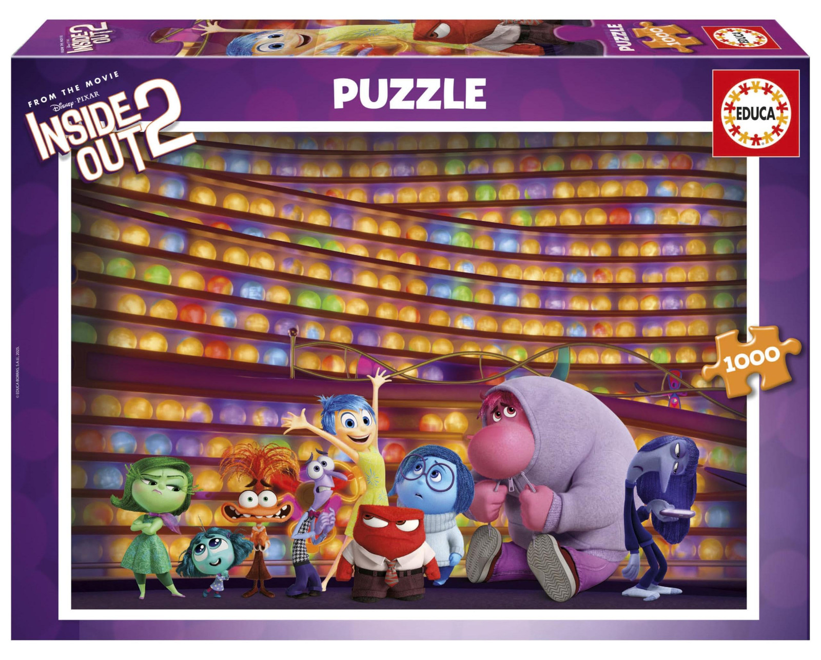 Educa Inside Out Puzzel 2 - 1000 stukjes