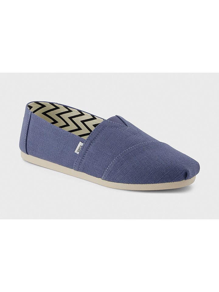 TOMS Slipper in Blau - 42