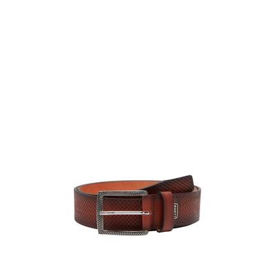 Ledergürtel LLOYD MEN’S BELTS "Lloyd Belts Herrengürtel 0263", Herren, Gr. 110, brandy, Leder, Gürtel Ledergürtel