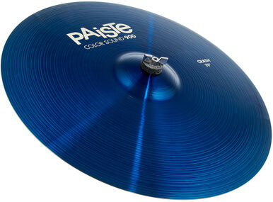Paiste "19" 900 Color Sound Crash BLUE" Blau