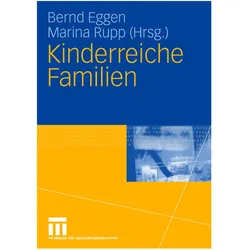 Kinderreiche Familien, Fachbücher von Marina Rupp, Bernd Eggen