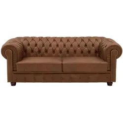 Max Winzer Sofa 3-Sitzer  Norwin ¦ braun ¦ Maße (cm): B: 200 H: 74