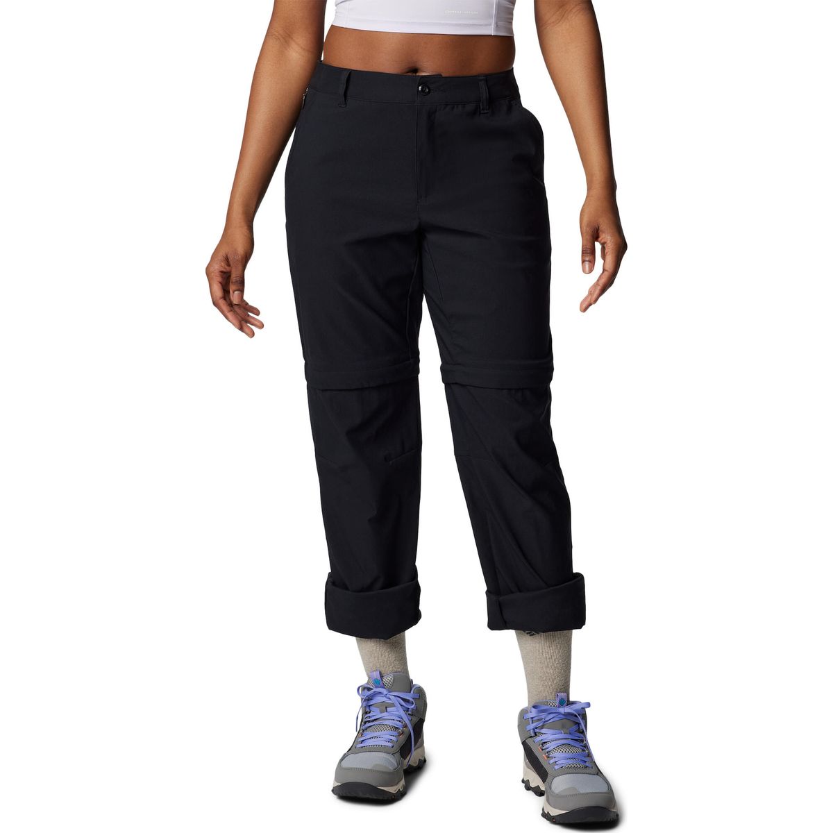 Columbia Women's Leslie Falls Convertible Trousers black (010) Short 4 208706-2087064-010-4-Short