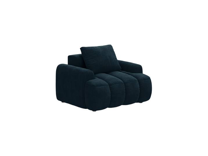 Design Sessel Kimi Samt Pettrol dunkel chosen by Bloomingloft