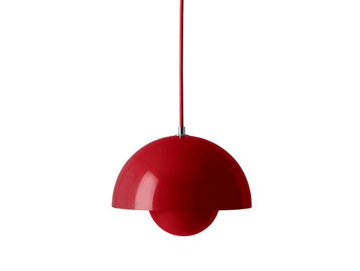 &Tradition - FlowerPot Pendelleuchte VP1, zinnoberrot