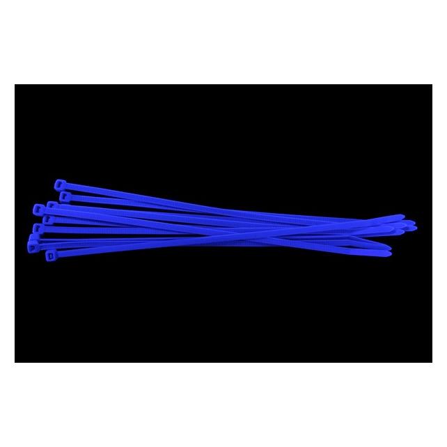 Aquatuning Kabelbinder UV-aktiv blau 3,6x200mm 10St. (200 mm, 10 Stk.) (93015)