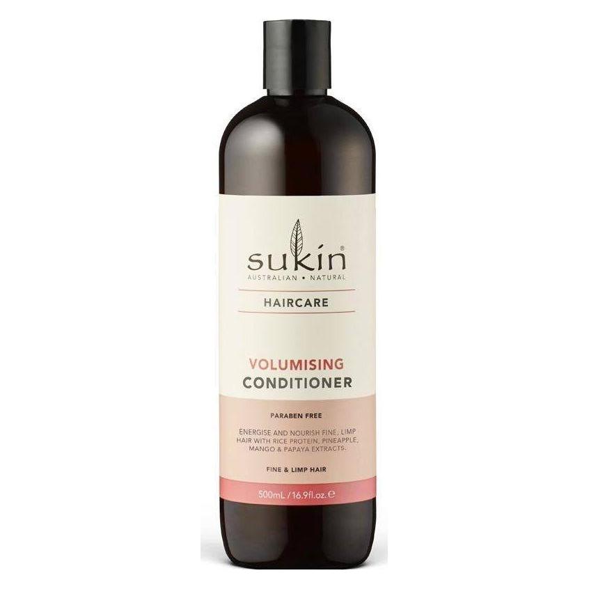 Sukin Volumisierendes Pflegeprodukt mit Reisprotein, Ananas, Mango, Papaya und Vitamin E (500 ml) (SUK06913)