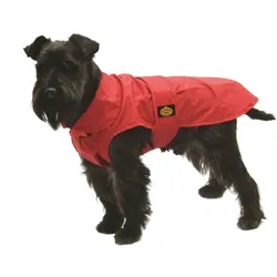 Fashion Dog Regenmantel für Hunde - Rot - 51 cm