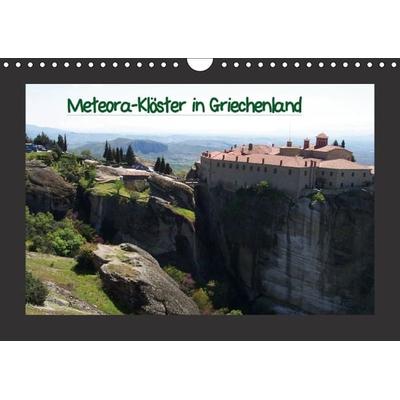 Meteora-Klöster in Griechenland (Wandkalender immerwährend DIN A4 quer)