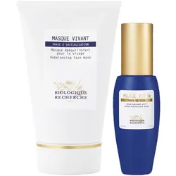130ml Biologique Recherche Pflege-Set für müde & sensible Haut (Fluid 30ml + Maske 100ml)