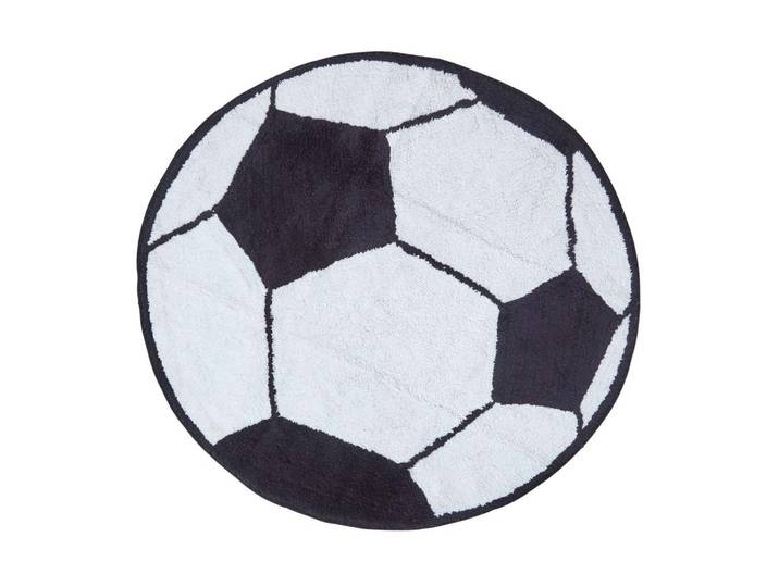 KINDERTEPPICH Fußball, Baumwolle 120 cm