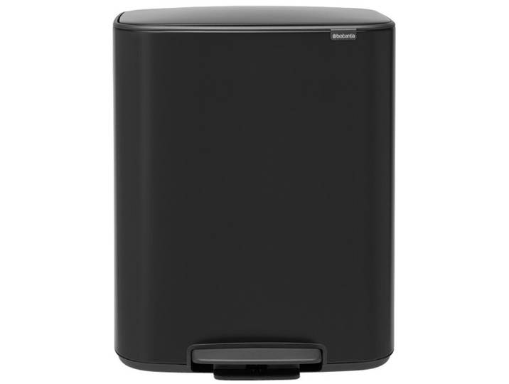 Brabantia Abfalleimer BO, schwarz, Metall